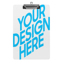 Charger l'image dans la galerie, Presse-papiers en acrylique A4 Papeterie Étanche Fichier Conseil Clip Dossier Attelle personnalisé avec photo logo texte motif