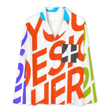 Charger l'image dans la galerie, Ensembles de pyjama classiques à manches longues pour femmes personnalisée avec prénom motif texte (conception multi-images)