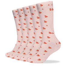 Charger l'image dans la galerie, 5 pièces chaussettes longues respirantes femme homme personnalisés avec photo logo texte motif