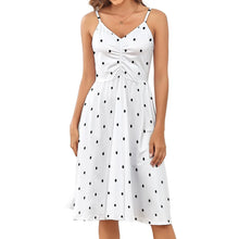 Charger l'image dans la galerie, Impression des multi-images Robe longue à bretelles Robe midi à bretelles fines AJQ personnaliser avec photos motif texte logo