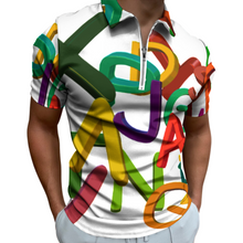 Charger l'image dans la galerie, Polo chemise à manches courtes homme B470 personnalisé avec photos motif texte logo (impression des multi-images)