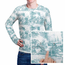 Charger l'image dans la galerie, Sweatshirt Tee shirt chemise à manches longues homme avec poche ELREV2 personnalisé avec photo logo texte motif (Impression d'image unique)