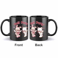 Charger l'image dans la galerie, Mug / Tasse a cafe noir en céramique personnalisé avec photo logo texte motif