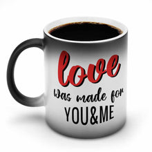 Charger l'image dans la galerie, Mug qui change couleur / Tasse qui change de couleur personnalisé avec photo logo texte motif (impression des multi-images)
