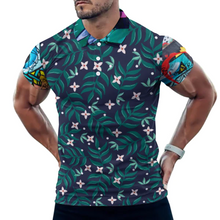 Charger l'image dans la galerie, Chemise Polo manches courtes d'été pour hommes B612 personnalisé avec photo logo texte motif (impression des multi-images)