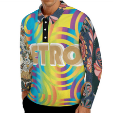 Charger l'image dans la galerie, Polo manche longue sweat shirt homme SDS008 personnalisé avec photo logo texte motif (impression des multi-images)