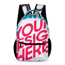 Charger l'image dans la galerie, Sacs à dos enfants garçons et filles personnalisé avec prénom photo logo motif à impression multi-images