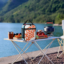 Charger l'image dans la galerie, Sac repas isotherme / Sac fourre-tout thermique personnalisé avec photo motif texte (conception multi-images)