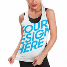 Charger l'image dans la galerie, Gilet de yoga / Débardeur dos nu femme YJ022 personnalisé avec photo motif logo texte