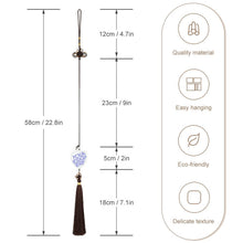 Charger l'image dans la galerie, Pendentif pour rétroviseur de voiture personnalisé en cristal avec photo prénom image