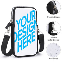 Charger l'image dans la galerie, Sac téléphone portable pour femme homme personnalisé avec photo texte prénom