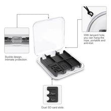 Charger l'image dans la galerie, Boîte de rangement / étui pour cartes de jeu Nintendo Switch 12 bits personnalisée avec photo motif logo texte
