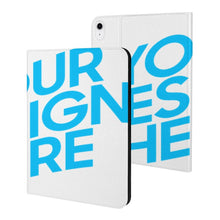 Charger l'image dans la galerie, Coque de protection pour iPad en cuir TPU personnalisé avec photo texte prénom