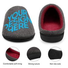 Charger l'image dans la galerie, Chaussons coton pour femmes personnalisées automne et hiver style maison FS0807010