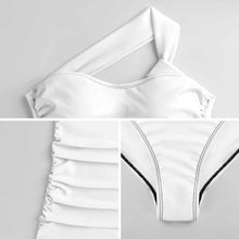 Charger l'image dans la galerie, 2024 nouvelle collection ensemble 2 pièces Maillot de bain tankini Sexy pour femmes SDS2002 personnalisé avec photo texte prénom (conception une image)