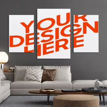 Charger l'image dans la galerie, Peintures suspendues personnalisées: un ensemble de trois photos