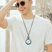 Charger l'image dans la galerie, Montre à gousset montre de poche personnalisée avec texte et photos