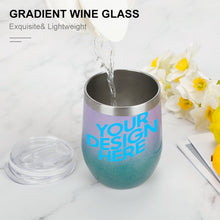 Charger l'image dans la galerie, JJ0520061 Coupe à vin en acier inoxydable à personnaliser avec votre image, texte ou logo