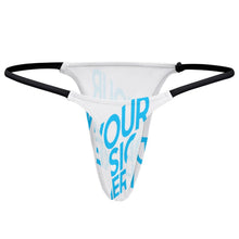 Charger l'image dans la galerie, String Slip Femme Sexy Moderne D42 Personnalisé Avec Photo Texte Motif Logo (Impression Complète Une Image)