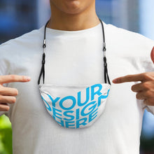 Charger l'image dans la galerie, Masque anti-poussière adulte avec lacets (avec filtre) personnalisé avec prénom logo photo motif texte