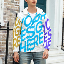 Charger l'image dans la galerie, Impression des multi-images veste polaire homme grande taille A679 personnalisé avec photo motif logo texte