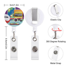 Charger l'image dans la galerie, Insigne porte-badge d'identification personnalisé avec image texte motif logo