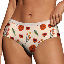 Charger l'image dans la galerie, Culotte Slip de qualité confortable pour femmes B499 personnalisé avec photo texte motif logo (impression complète une image)