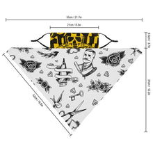 Charger l'image dans la galerie, Masque / Bandana à boucle d'oreille personnalisé avec photo logo motif texte