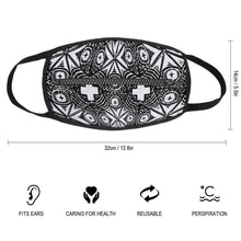 Charger l'image dans la galerie, Masque avec une fermeture éclair JJ0521165 impression personnalisé avec photo logo motif texte