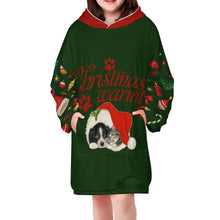 Charger l'image dans la galerie, Hoodie imprimé enfant / Sweat à capuche pour fille B412 personnalisé avec photo texte logo (Impression Des Multi-images)