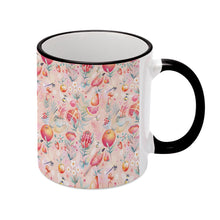 Charger l'image dans la galerie, Mug / Tasse en céramique avec poignée noir personnalisé avec photo logo texte motif