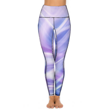 Charger l'image dans la galerie, Pantalons longs de yoga femme / Legging de sport CE003 personnalisé avec photo logo texte (Impression des multi-images)