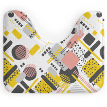 Charger l'image dans la galerie, Tapis de sol pour salle de bain en forme de U personnalisé avec photo logo texte motif