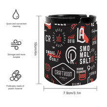 Charger l'image dans la galerie, Cendrier en cuir personnalisé avec prénom photo texte logo motif