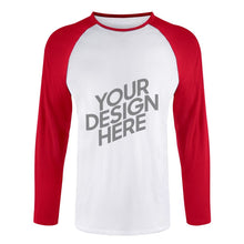 Charger l'image dans la galerie, Chemise T-shirt tee shirt à manches longues pour hommes personnalisé avec photo texte