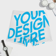 Charger l'image dans la galerie, Sous-vêtement boxer caleçon homme personnalisé avec photo texte motif (conception une image)