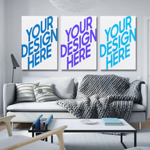 Charger l'image dans la galerie, Peinture suspendue Version verticale 2:3 GY0903214 Personnalisé (Différentes images de conception des trois panneaux)