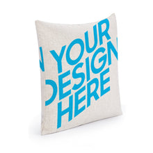 Charger l'image dans la galerie, Taies d'oreiller / Housses de coussin en coton lin (impression recto-verso) personnalisée avec photo motif logo texte image
