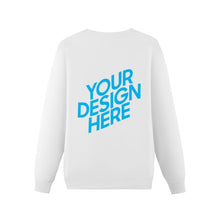 Charger l'image dans la galerie, Sweat shirt pull personnalisé femme avec photo texte (impression sur le dos)