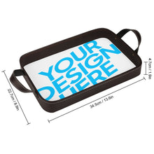 Charger l'image dans la galerie, Plateau en cuir avec photo ou logo personnalisé