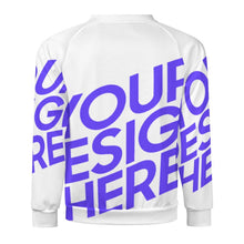 Charger l'image dans la galerie, Sweat-shirt pull homme A27H personnalisé avec photo texte prénom (conception une image)