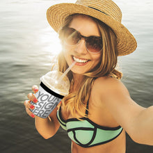 Charger l'image dans la galerie, Manchon pour Tasse Bouteille Café Réutilisable Personnalisée Avec Photo Texte Motif Logo