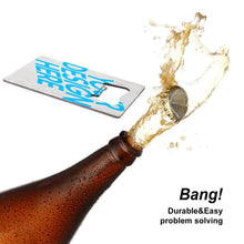 Charger l'image dans la galerie, Ouvre bouteille bière en acier inoxydable personnalisé avec photo motif texte logo