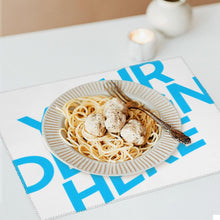 Charger l'image dans la galerie, Set de table en toile lot de 6 personnalisé avec photo texte prénom