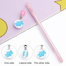 Charger l'image dans la galerie, Stylo Gel Roller personnalisés avec une décoration pendentif