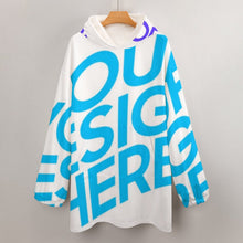 Charger l'image dans la galerie, Sweat à capuche couverture homme adulte B4122 personnalisé avec motif et texte (Image unique)