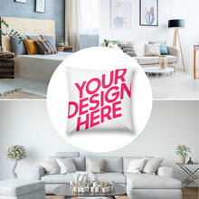 Charger l'image dans la galerie, Taie d'oreiller en peluche imprimé double face, pack de 4 pièces personnalisé avec photo texte prénom