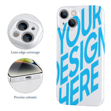 Charger l'image dans la galerie, Coque de téléphone portable pour iPhone 14 / 14 Plus / 14 Pro / 14 Pro Max personnalisée avec photo motif texte