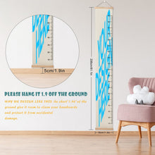 Charger l'image dans la galerie, Règle de hauteur en coton et lin personnalisé avec prénom texte photo image logo
