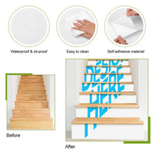 Charger l'image dans la galerie, Stickers / autocollants escaliers BG1604015 Personnalisé avec logo ou nom